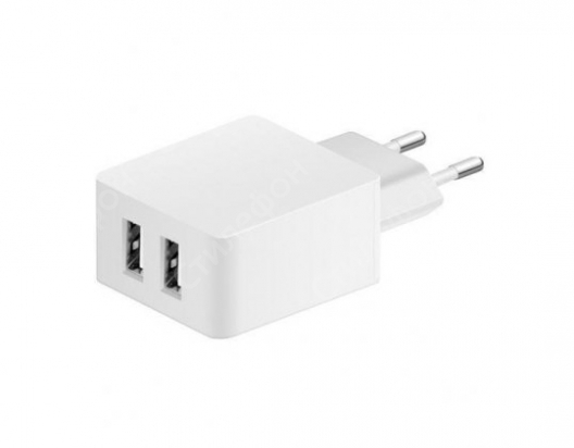 Сетевая зарядка Monarch Euro Dual USB Home Charger (Белая)