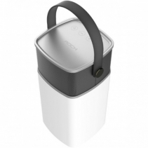 Блютуз колонка Rock Mulite Bluetooth Speaker с LED лампой водозащищенная (Черная)