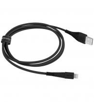 Кабель Усиленный Momax Tough Link Lightning Cable 1.2м (Черный)