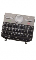 Клавиатура Nokia E5 Русифицированная (Черная)
