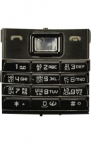 Клавиатура для Nokia 8800 Sirocco русифицированная (Черная)