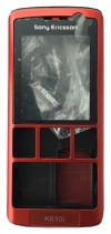 Корпус для Sony Ericsson K610i (Красный)