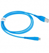 Кабель Усиленный Momax Tough Link Lightning Cable 1.2м (Синий)