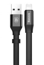 Кабель Baseus Nimble Lightning + Micro USB 23 см (Чёрный)