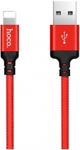 Кабель Hoco X14 iPhone Lightning 1M (Красный)