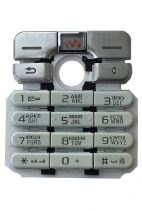 Клавиатура Sony Ericsson W700i/W800i Русифицированная (Белая)