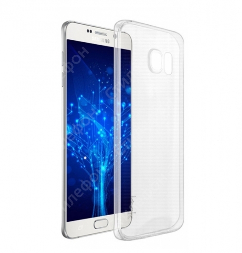 Чехол силиконовый для Samsung Galaxy S7 ультратонкий (Прозрачный)