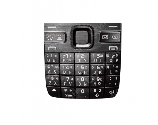 Клавиатура для Nokia E55 русифицированная (Черная)