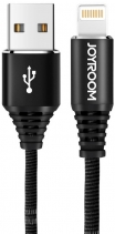 Кабель USB Joyroom Armor Series Fabric Braided Lightning Cable 1.2m L316 (Черный)