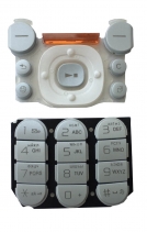 Клавиатура Sony Ericsson W850i Русифицированная (Белая)