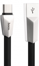 Кабель Hoco X4 Rhombic USB Type C Cable 1.2M (Черный)