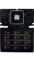 Клавиатура Sony Ericsson C905 русифицированная (Чёрная)