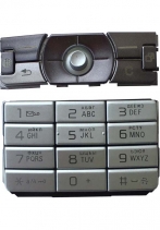 Клавиатура Sony Ericsson K790i Русифицированная (Серебряная)