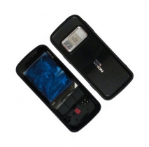 Корпус для Nokia N79 - толко средняя часть и задняя крышка (Черный)