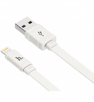 Кабель USB для iPhone и iPad Hoco X5 Bamboo (Белый)