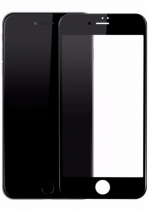 Защитное стекло 3D 0.3мм на весь экран для iPhone 7 (Черное)