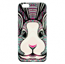 Чехол светящийся для iPhone 6s Plus Luxo (Заяц кролик)