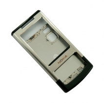 Корпус для Nokia 6500 slide (Серебро)