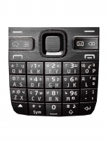 Клавиатура для Nokia E55 русифицированная (Черная)