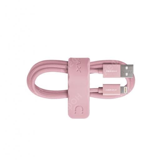 USB Кабель Momax Lightning Elite Link 2M MFI DL3 (Розовый)