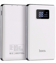 Внешний Аккумулятор Hoco B23 10000 Flowed Power Bank (Белый)