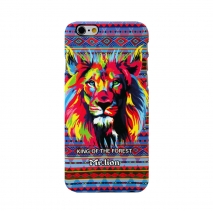 Чехол для iPhone 6s светящийся Luxo King 7 Animals (Мистер Лев)
