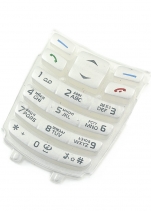 Клавиатура Nokia 2100 Русифицированная (Белая)