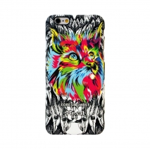 Чехол для iPhone 6s светящийся Luxo King 7 Animals (Мистер Кот)