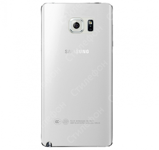 Чехол силиконовый для Samsung Galaxy Note 5 SM-N920С ультратонкий (Прозрачный)
