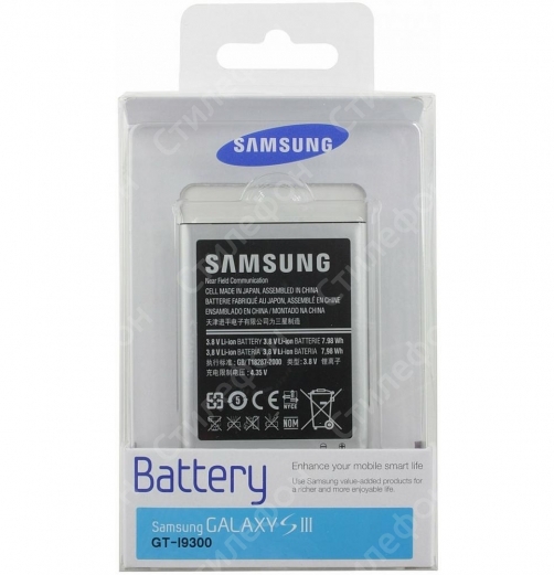 Аккумулятор для Samsung i9300 Galaxy S3 (EB L1G6LLU)