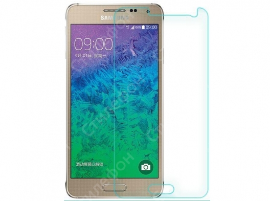 Защитное стекло для Samsung Galaxy Alpha SM G850F (Бронированное)