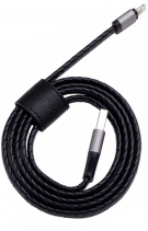 Кабель USB Momax Elite Link Pro 1m MFi Lightning Натуральная Кожа (Черный)