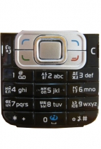 Клавиатура Nokia 6120 Classic Русифицированная (Черная)