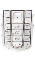 Клавиатура Nokia 6230/6230i русифицированная (Серебро)