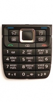 Клавиатура для Nokia E51 русифицированная (Черная)