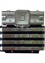 Клавиатура Sony Ericsson K770i Русифицированная (Серебряная)
