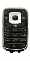 Клавиатура Nokia 6555 Fold Русифицированная (Черная)