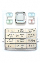 Клавиатура Nokia 6300 Русифицированная (Белая)
