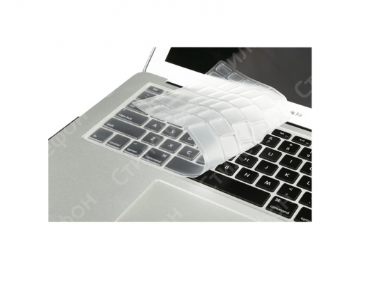 Силиконовая накладка на клавиатуру Rock Keyboard Cover Skin для MacBook Air 11" (Прозрачная)