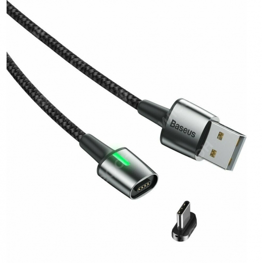 Кабель магнитный Baseus Zinc Magnetic Cable USB to Type-C 2A 2m