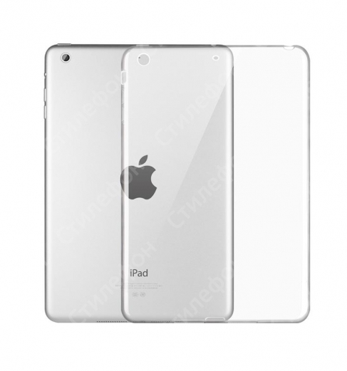Чехол силиконовый ультратонкий для iPad mini 1 / 2 / 3 (Прозрачный)
