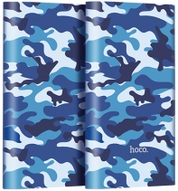 Внешний аккумулятор Hoco J9 Camouflage Series 10000 mAh (Синий)