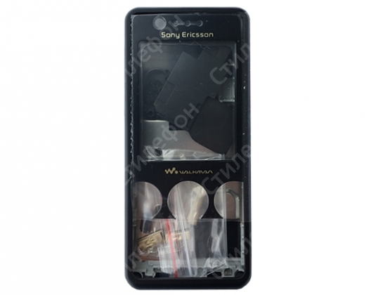 Корпус для Sony Ericsson W660i (Черный)