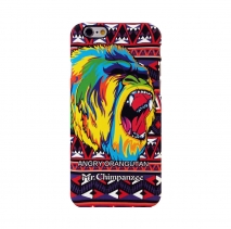 Чехол для iPhone 6s Plus светящийся Luxo King 7 Animals (Мистер шимпанзе)