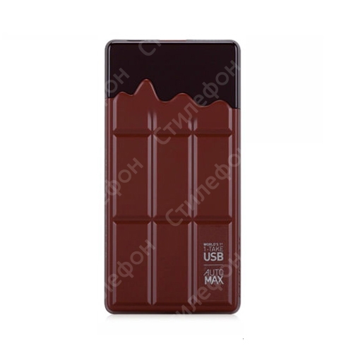 Внешний Аккумулятор Momax iPower 7000 mAh Chocolatier Power Bank (Шоколад)