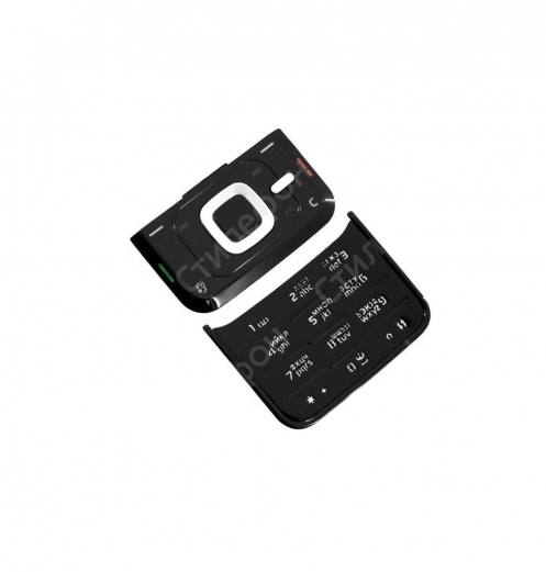 Клавиатура для Nokia N81 русифицированная (Черная)