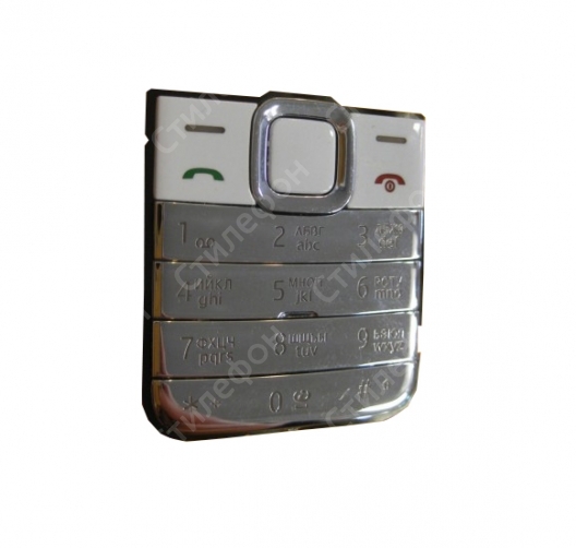 Клавиатура Nokia 7310 Supernova Русифицированная (Белая)