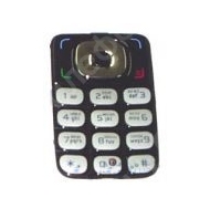 Клавиатура Nokia 6136 Русифицированная (Черная)