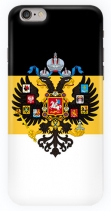Чехол для iPhone 5s / 6s / 6s+ / 7 / 7+ / 8 / 8+ / Xs / 11 / Pro / Max (Россия - Имперский Флаг)