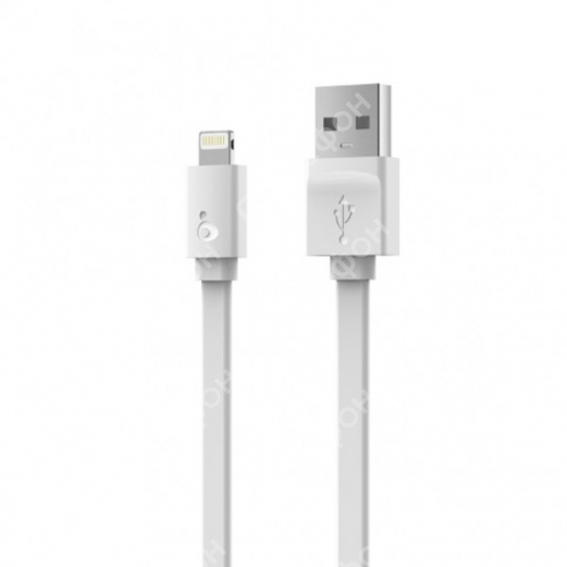 Кабель iHave Lightning MFI для Apple iPhone 5 / 5S / 6 / 7 / X 1M (белый)